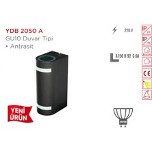 Ycl Çift Yön Oval Işık Süzmeli Duvar Armatürü YDB-2050A