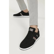 U.S. Polo Assn. Kares 3fx Siyah Erkek Sneaker Siyah
