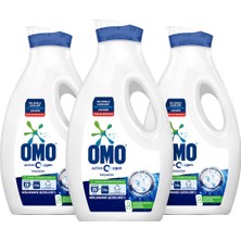 Omo Active Oxygen Sıvı Deterjanı Beyazlar İçin 3 x 1690 ml