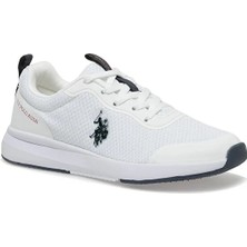 U.S. Polo Assn. Smart 3fx Bağcıklı Hafif Kadın Koşu Ayakkabısı Beyaz