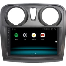 Fimex Dacia Lodgy Android 10 Carplay Özellikli Navigasyon Multimedya Ekran 2gb Ram + 32GB HDD