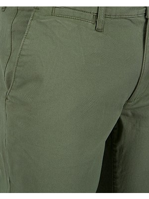 D'S Damat Slim Fit Haki Düz Chino Pantolon 2HCC33271200D