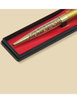 Bk Gift Kişiye Özel Isimli Gold Taşlı Touchpen Metal Tükenmez Kalem, Yeni Iş Hediyesi, Ofis Hediyesi