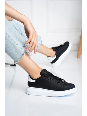 L.A Polo Kadın Spor Ayakkabı Suni Deri Günlük Düz Taban Bağcıklı Tasarım