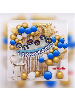 Mfm Parti Sünnet Süsleme Zincir Balon Seti