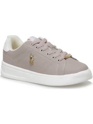 U.S. Polo Assn. Exxy Kadın Bej Sneaker