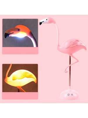 My Home Hediyelik Ledli Dokunmatik Flamingo Lamba