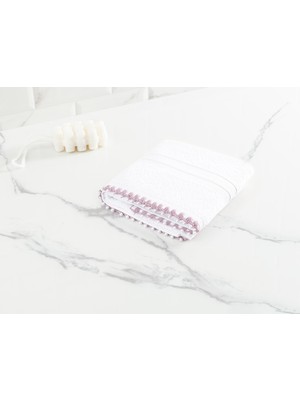 Madame Coco Marla Kroşeli Yüz Havlusu