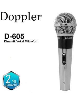 Doppler D-605 Dinamik Vokal Mikrofonu