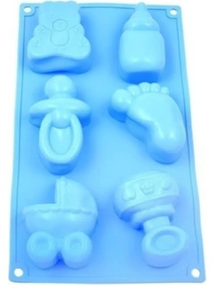 Tinky Winky Bebek Temalı Silikon Çikolata, Kek , Sabun, Dondurma Kalıbı