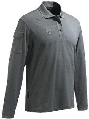 Beretta Miller Long Sleeves Antrasit Polo T-Shirt Uzun Kollu X-Large