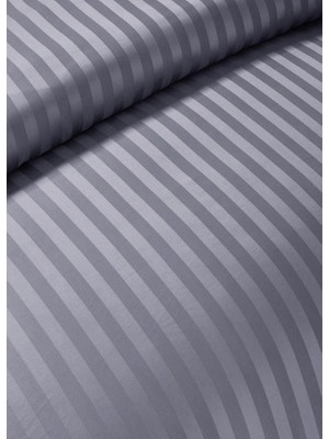 Pırıltı Collection Çift Kişilik Pamuk Saten Nevresimtakımı (Stripe Çizgili)