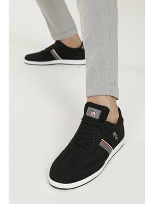 U.S. Polo Assn. Kares 3fx Siyah Erkek Sneaker Siyah