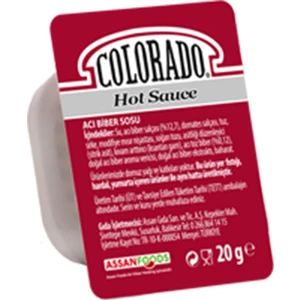 Acı Sos (Hot Sauce) Küvet 20 gr - 120 Adet