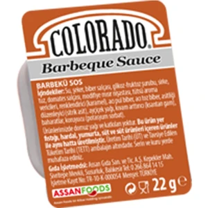 Barbekü Sos (Barbeque Sauce) Küvet 22 gr - 120 Adet