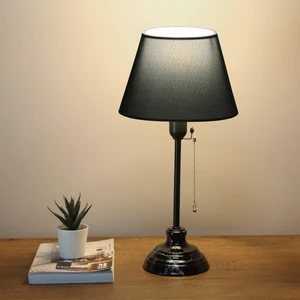 Vien Black Mermer Desen Detaylı Abajur AYD-3513