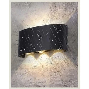 Dekoratif Çift Yönlü Bahçe Aplik Duvar Aydınlatma LED Aplik  Dış Mekan