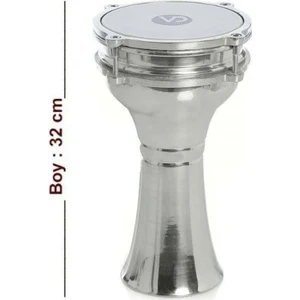 102 Alüminyum 2 No Düz Darbuka