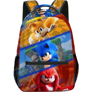 Ilkokul ve Ortaokul Öğrencileri İçin Kirpi Sonic Sonıc Okul Çantası (Yurt Dışından)