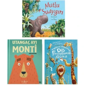 Iş Bankası Kültür Yayınları Mutlu Suaygırı, Utangaç Ayı Morti ve Diş Fırçalama Günü 3lü Set