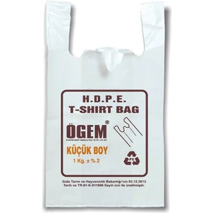 Plastik Küçük Boy 1 kg Atlet Poşet