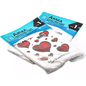 Takviyeli Blok Poşet No 1 Renkli
