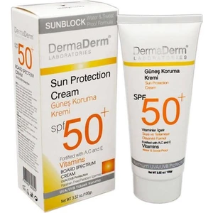 DermaDerm SPF 50+ Güneş Koruma Kremi 100 ml