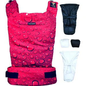 Premium Su Damlaları Yenidoğan Set Ergonomik Kanguru