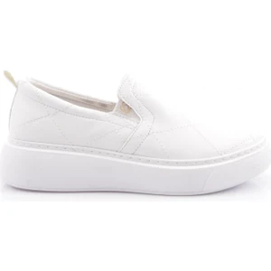 490 Kadin Lastik Detayli Sneakers Ayakkabi