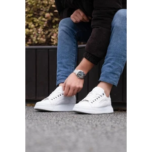 L.A Polo 093 Erkek Spor Ayakkabı Suni Deri Günlük Düz Taban Bağcıklı Tasarım