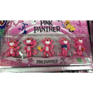 Pembe Panter 5 Li Figür Oyuncak Pink Panter - Tuka