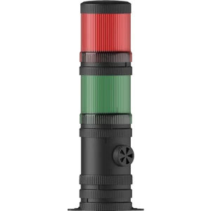 Ø70 2 Kat Işıklı Kolon Sabit Ampul Buzzer Taban Montaj Ms 492 220VAC