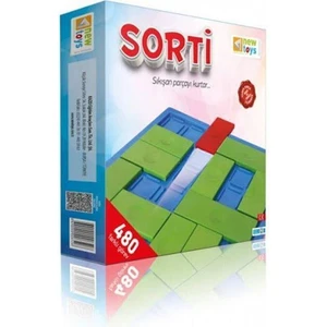 Newtoys Orijinal Sorti Zeka Oyunu Sıkışan Parçayı Kurtar