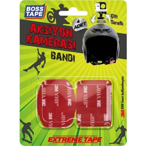 Boss Tape Araba Araç Kamerası Motosiklet Kask Aksiyon Kamerası Bandı