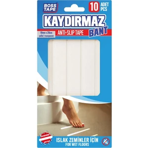 Boss Tape Banyo Küvet Duşakabin Islak Zeminler İçin Kaydırmaz Şerit Bant