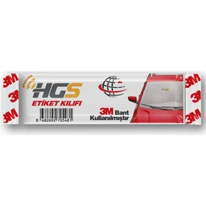 Yapıştırıcılı Pvc Hgs Kılıfı Kabı Otopark Etiket Kabı Yeni Etiketlere Göre