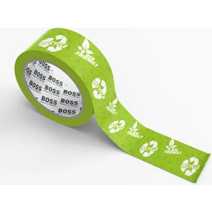 Boss Tape Geri Dönüşüm Recycle Uyarılı Baskılı Koli Bandı En:50mm Boy:66mt