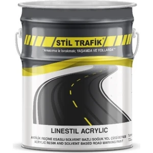 25 Kg Mma Esaslı Akrilik Yol Çizgi Boyası