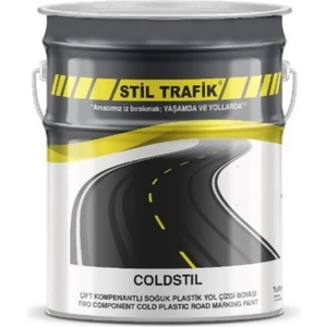 25 Kg Serme Çift Kompenantlı Yol Çizgi Boyası