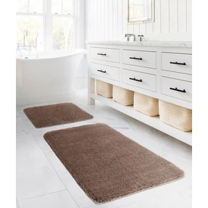 Segura Peluş Vizon Kaydırmaz Taban 2li Banyo Paspası 60 x 100 - 50 x 60
