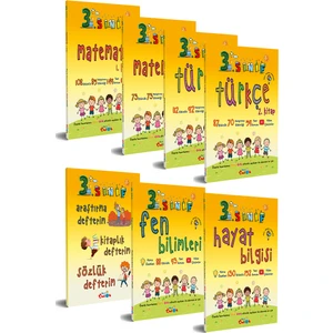 Mavi Önlük Yayınları 3. Sınıf Etkinlik Kitabı | Set (7 Kitap)