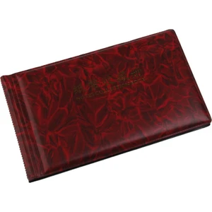 30 Not Sayfaları Banknot Koleksiyon Albümü Para Birimi Cep Cüzdanı Kırmızı (Yurt Dışından)