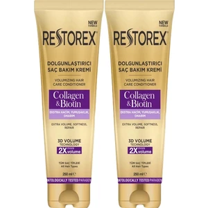 Saç Bakım Kremi Collagen ve Biotin 250 ml x 2 Adet