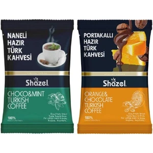 Naneli ve Portakallı Hazır Türk Kahvesi 100 gr 2 Adet