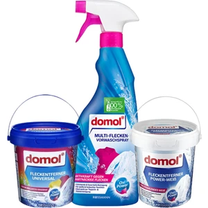 Oxi Yıkamaöncesi Leke Cıkarıcı+Domol Renkli ve Beyaçamaşır Deterjanı