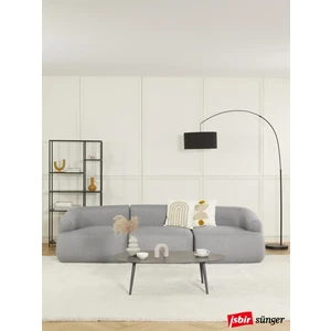 Mobilya Depom Mode Togg Soft Kanepe 3 Modül 19 Gri Keten Kumaş Işbir Sünger (Evinize Tesliim)