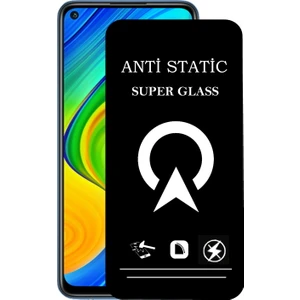 Kzy Xiaomi Redmi Note 9 Tam Kaplayan Anti Statik Çizilmez Safir Ekran Koruyucu Cam