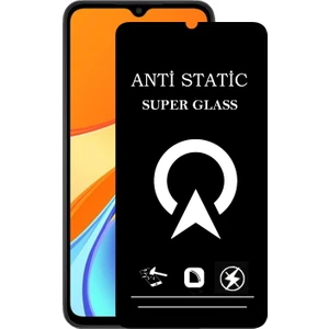Kzy Xiaomi Redmi 9c Tam Kaplayan Anti Statik Çizilmez Safir Ekran Koruyucu Cam