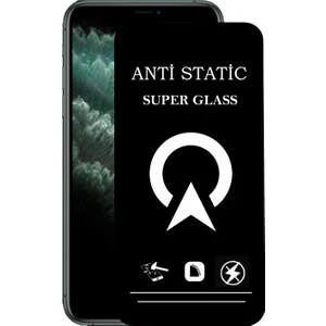 Kzy Apple iPhone 11 Pro Max Tam Kaplayan Anti Statik Çizilmez Safir Ekran Koruyucu Cam