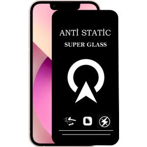 Kzy Apple iPhone 13 Mini Tam Kaplayan Anti Statik Çizilmez Safir Ekran Koruyucu Cam